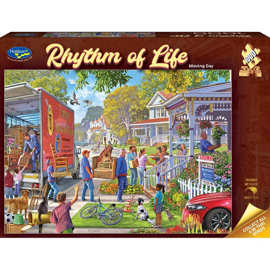 Puzzle - Holdson - Rhythm Of Life Moving Day 1000