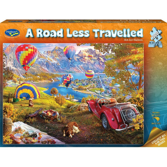 Puzzle - Holdson - Road Less Traveld;Hotair Balln