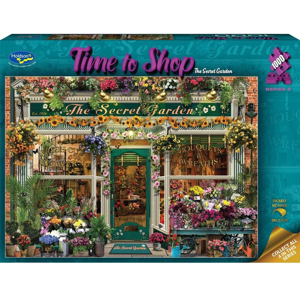 Puzzle - Holdson - Time To Shop 2 Secret Garden