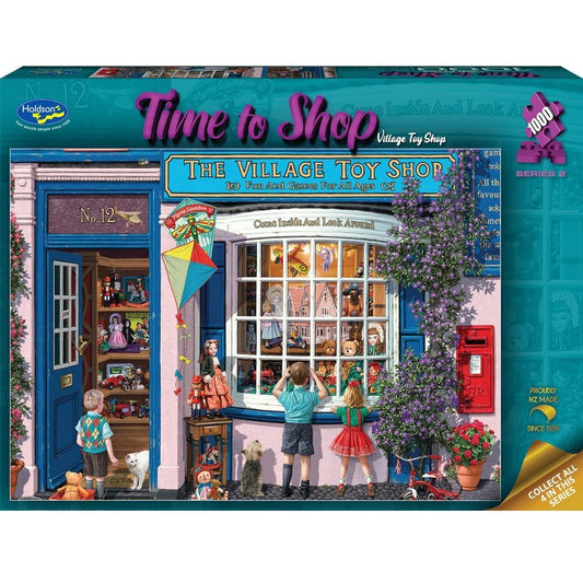 Puzzle - Holdson - Time To Shop 2 Village Toyshop