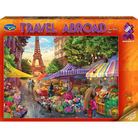 Puzzle - Holdson - Travel Abroad 2 Paris Flwr;Mkt