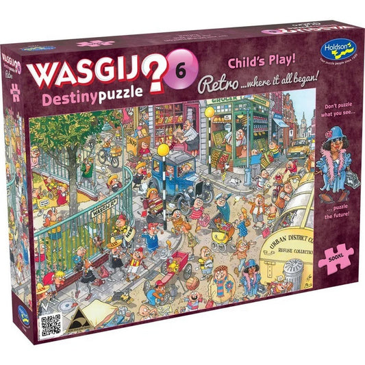 Puzzle - Holdson - Wasgij? Retro Destiny 6 500Pxl