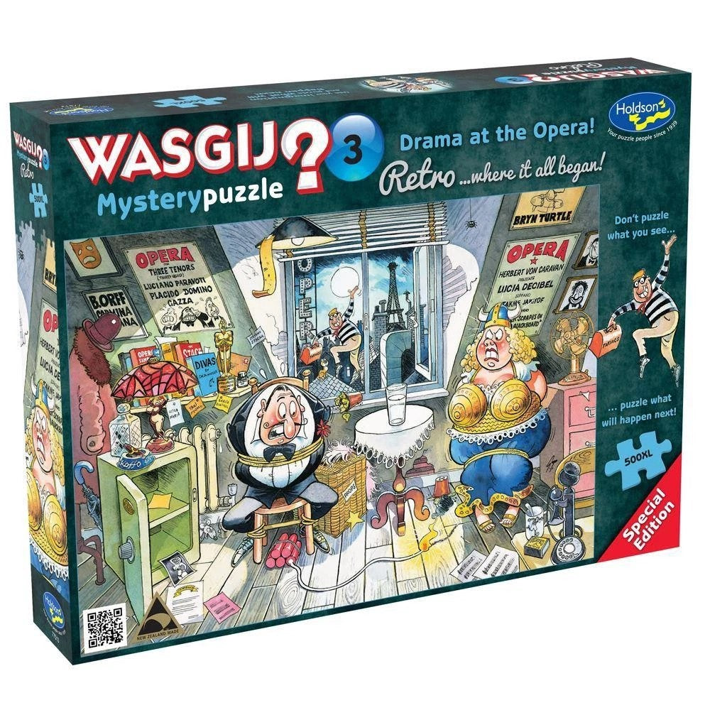 Puzzle - Holdson - Wasgij? Retro Myst;#3 500Pcxl