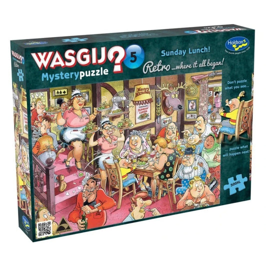 Puzzle - Holdson - Wasgij? Retro Mystery 5 500Xlp