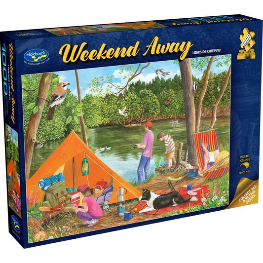 Puzzle - Holdson - Weekend Away Lakeside 1000Pc