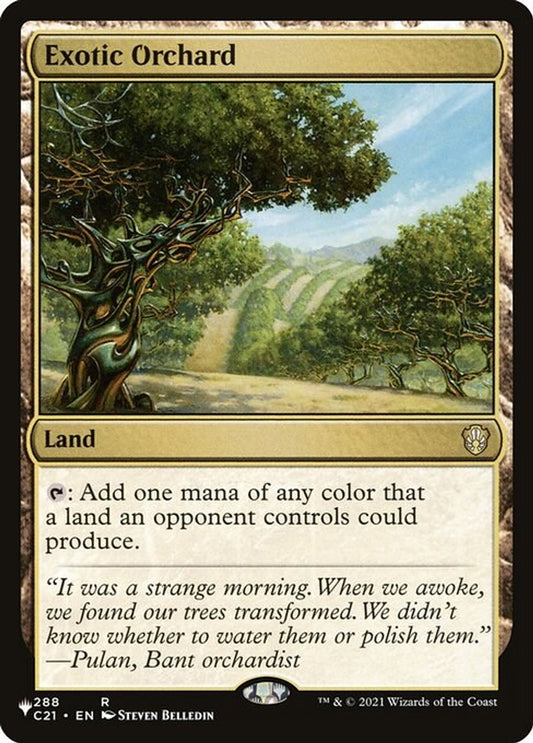 Exotic Orchard (C21) - The List Reprints