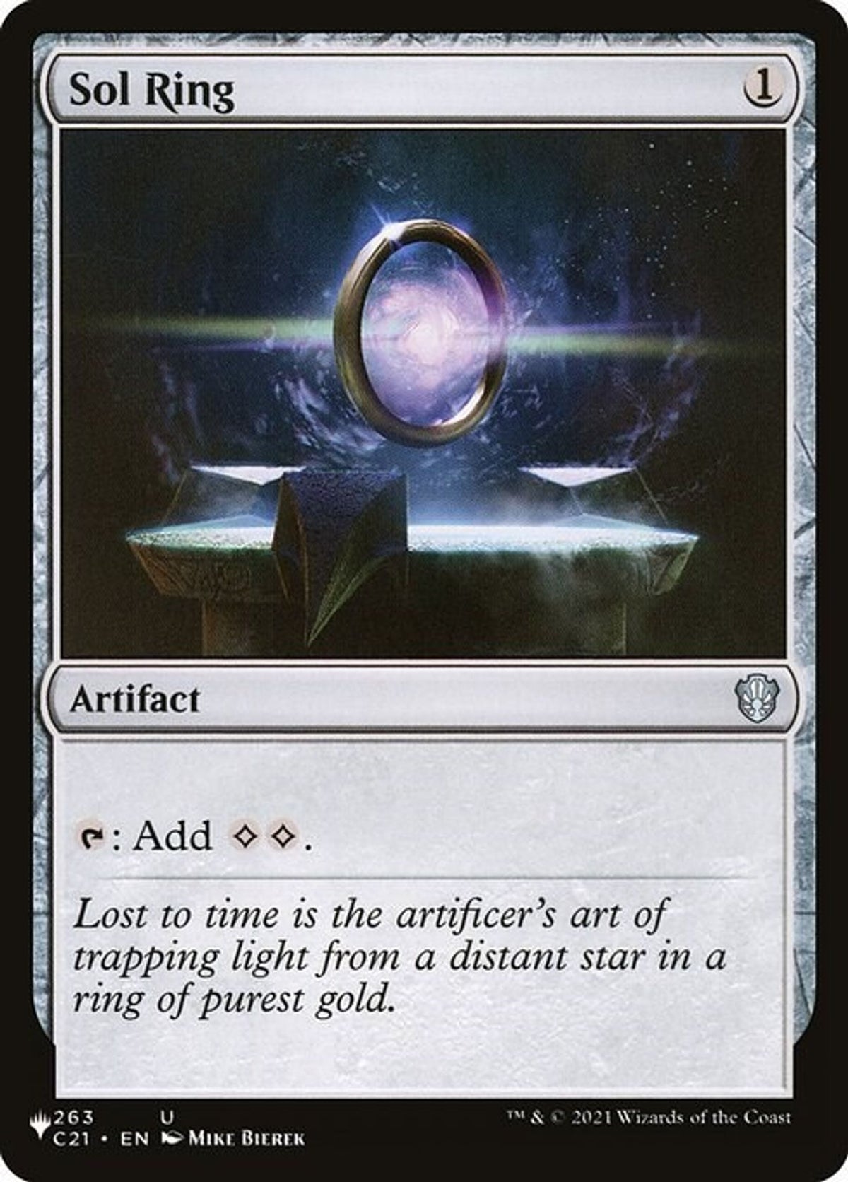 Sol Ring (C21) - The List Reprints