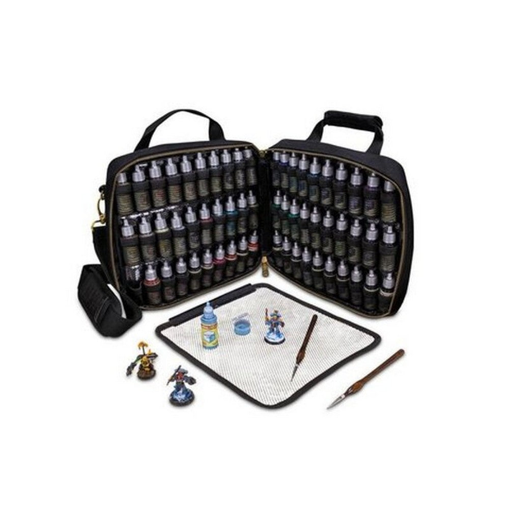 ENHANCE Tabletop Miniature Figure Paint Case - Black