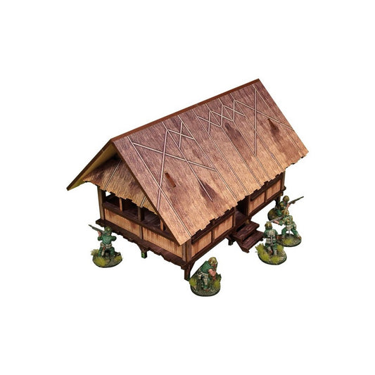 Micro Art Studio - WW2 Pacific Kitchen (1) PREPAINTED [28mm/1:56]