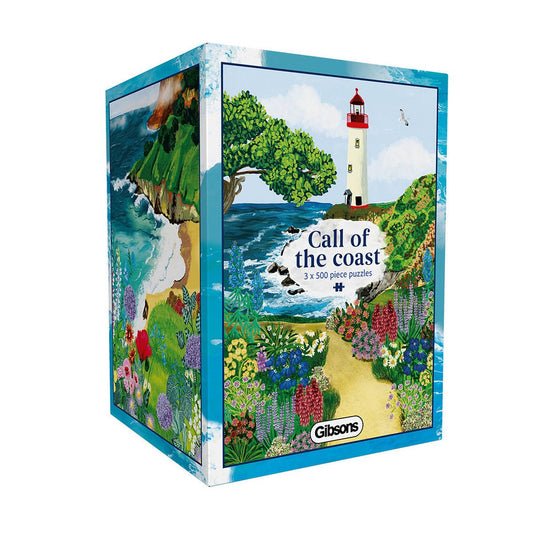 Puzzle - Gibsons - Call of the Coast 3 x 500pc
