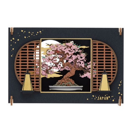 ENSKY - Paper Theater Wood Large  - Bonsai-Sakura