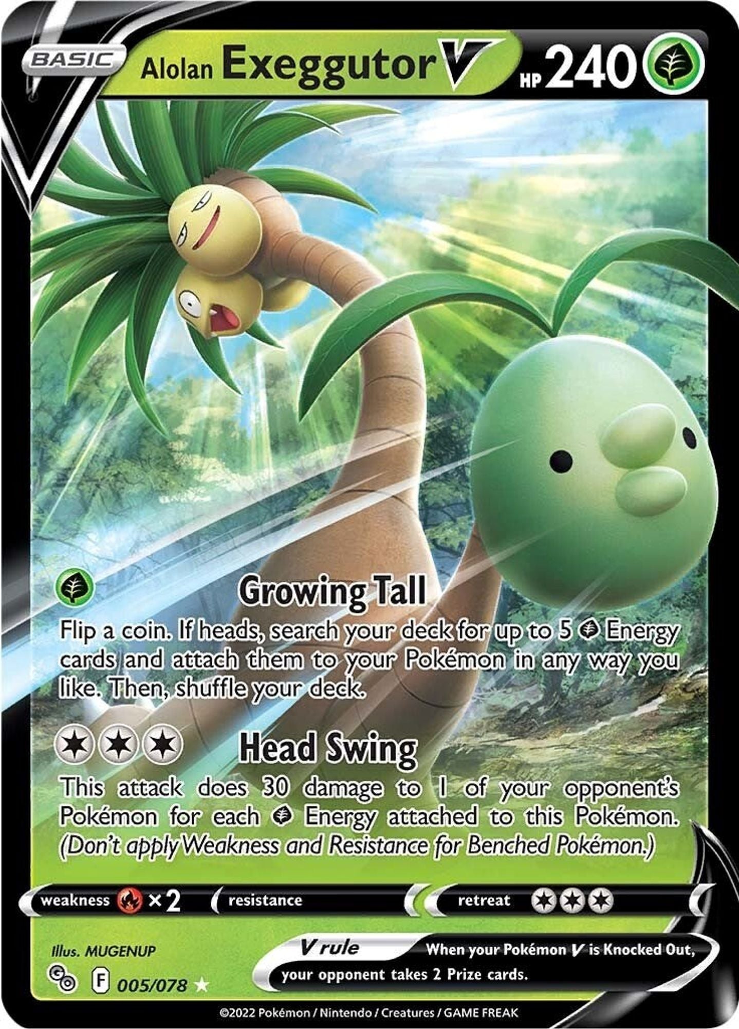 Alolan Exeggutor V - Pokemon GO