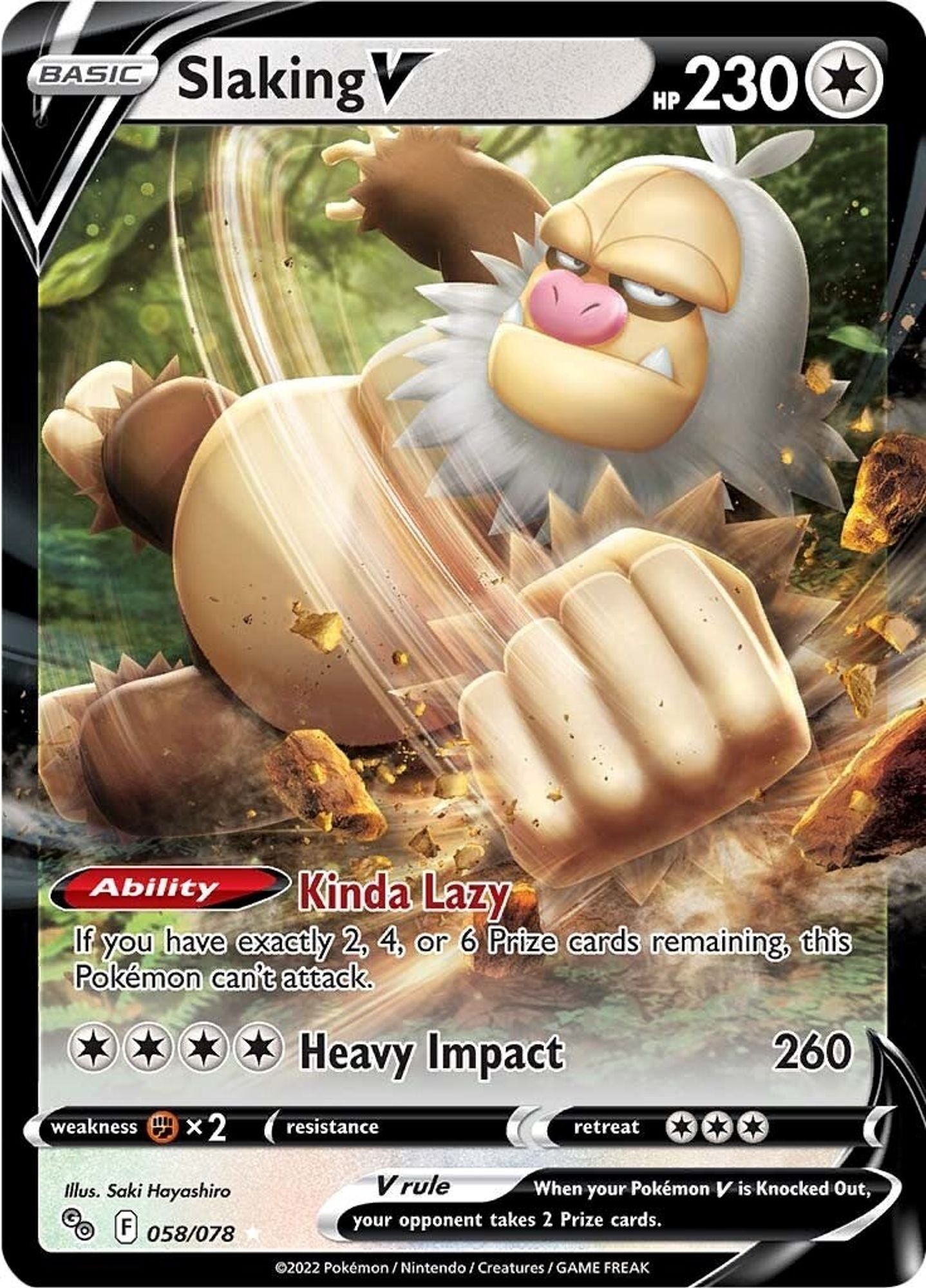 Slaking V - Pokemon GO