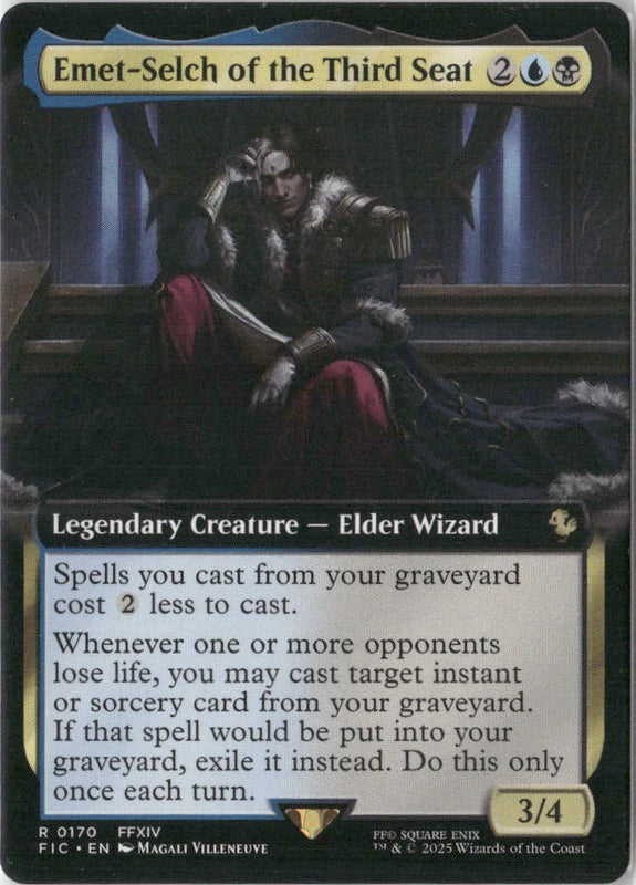 Scan Image | Emet-Selch of the Third Seat (Extended Art) - Commander: FINAL FANTASY | [4142A6BD]