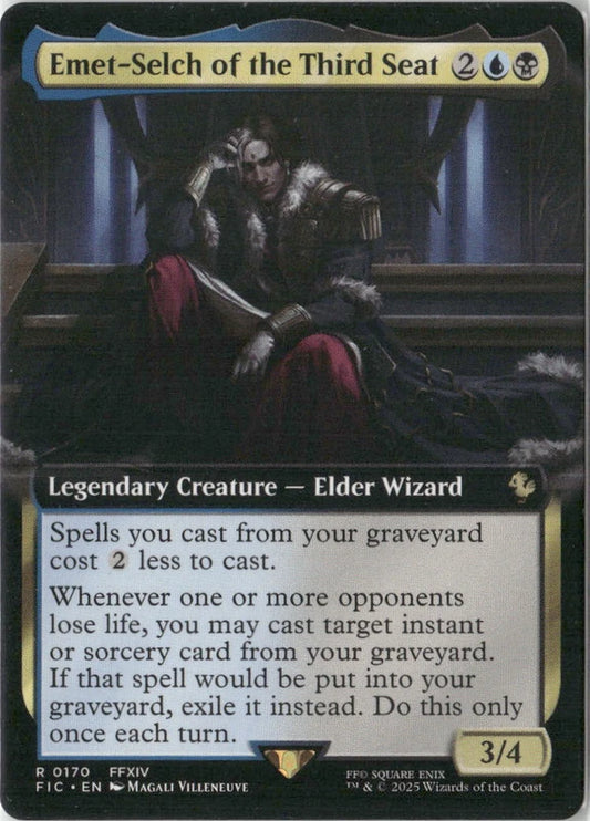 Scan Image | Emet-Selch of the Third Seat (Extended Art) - Commander: FINAL FANTASY | [4142A6BD]