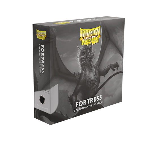 Dragon Shield: Fortress Card Drawers – Vertical: Size 3XL – White