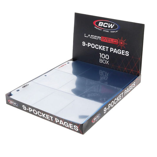 BCW - Pages - Laserweld - 9 Pocket Page