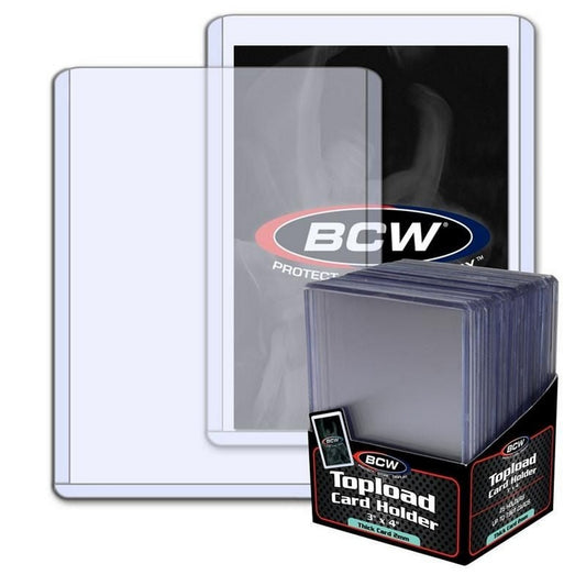 BCW - Toploaders - Topload Holder - 3X4X2 Mm-79 Pt. Thick Card