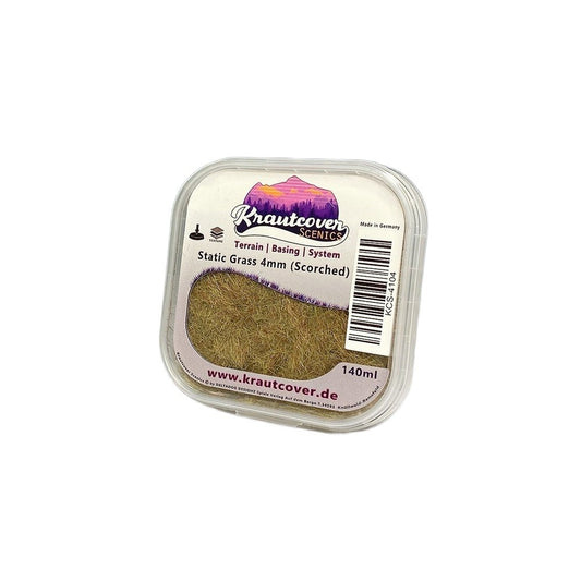 Krautcover Scenics - Static Grass Scorched 4mm (140ml)