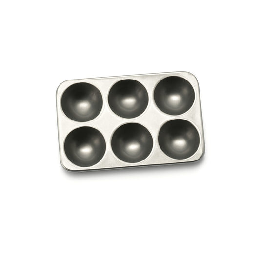 PK Pro - Aluminium Colour Palette Square 6 Wells (8x13cm)