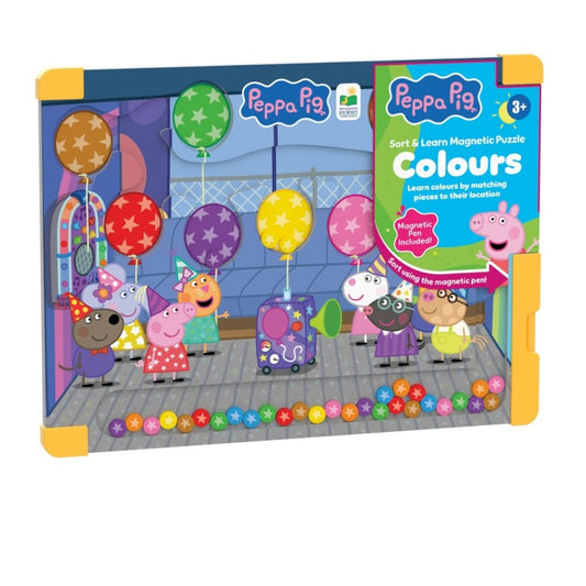 Peppa Pig Sort & Learn Magnetic Puzzle - Colours (PDQ)