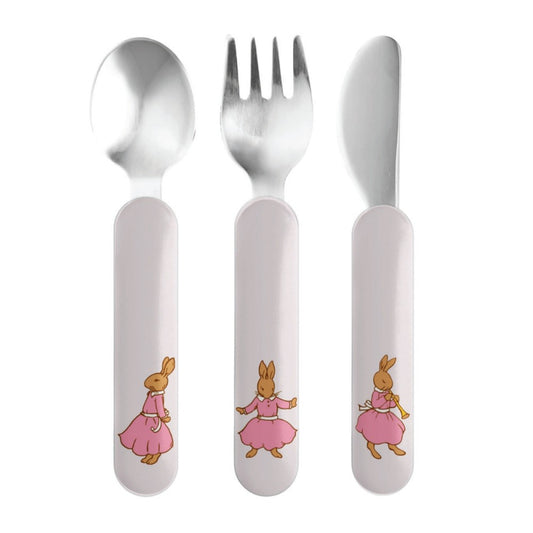 Bunnykins 3 Piece Cutlery Set - Pink