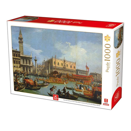 Puzzle - Piatnik - KHM Canaletto, Customs House Venice, 1000pcs