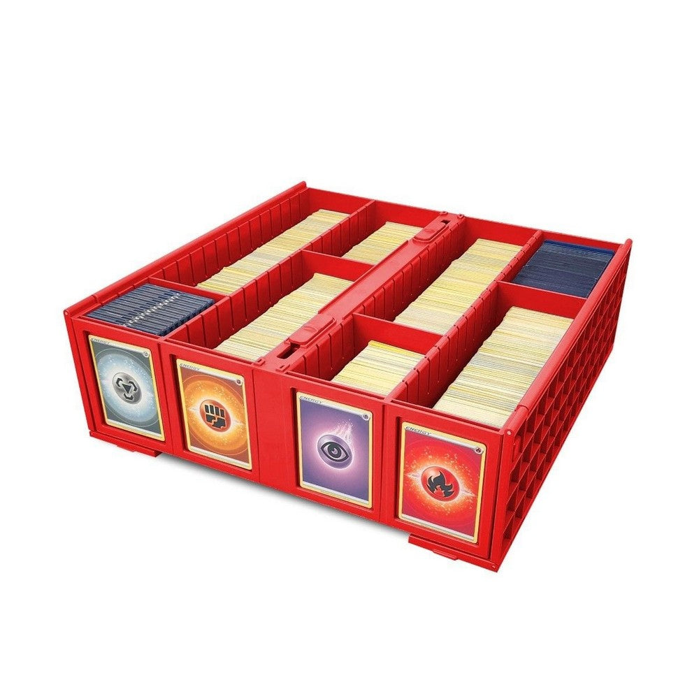 BCW - Catalog & Bins - Collectible Card Bin - 3200 - Red