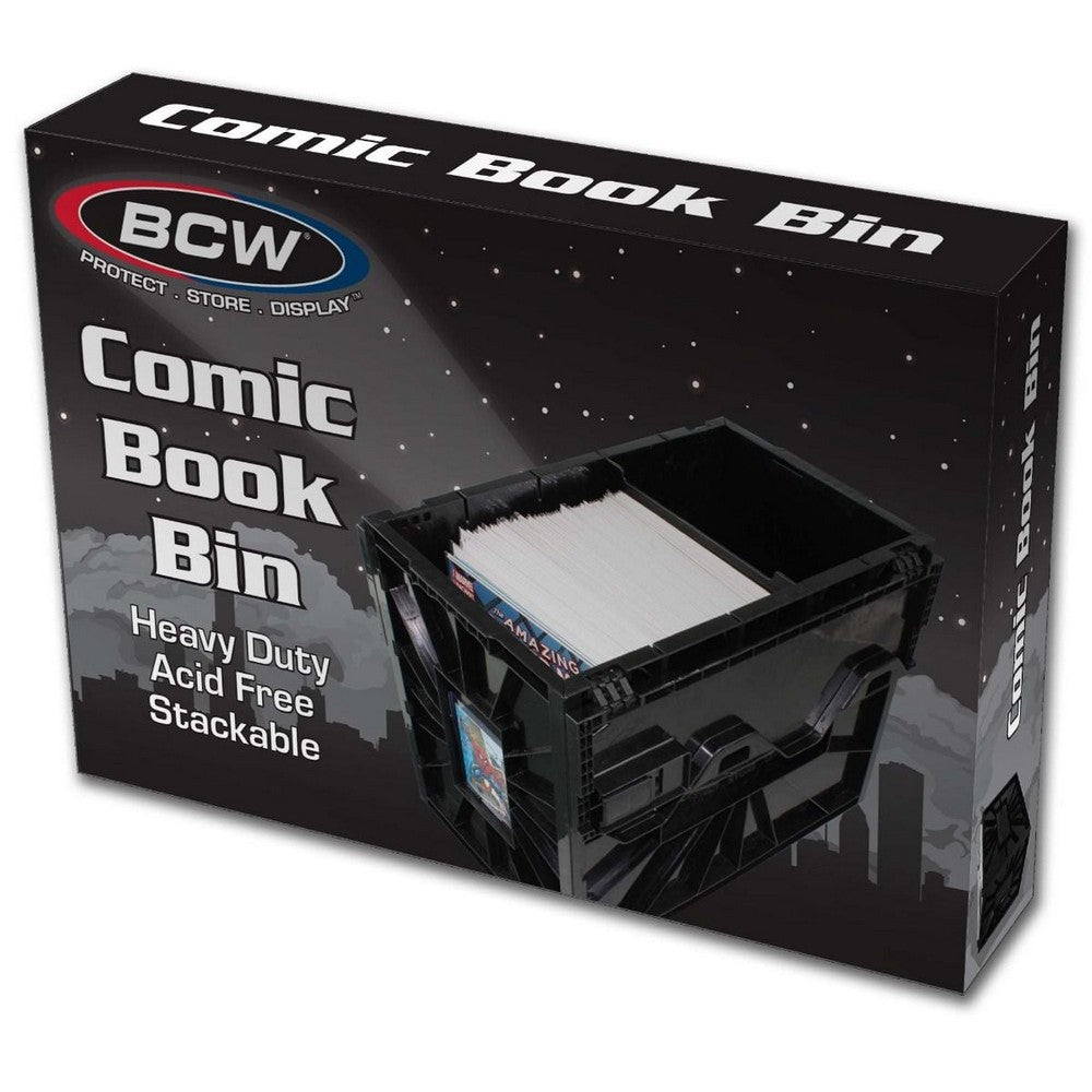 BCW - Comic Bins - Comic Book Bin - Short - Black