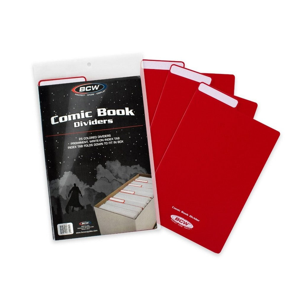 BCW - Comic Dividers - Red