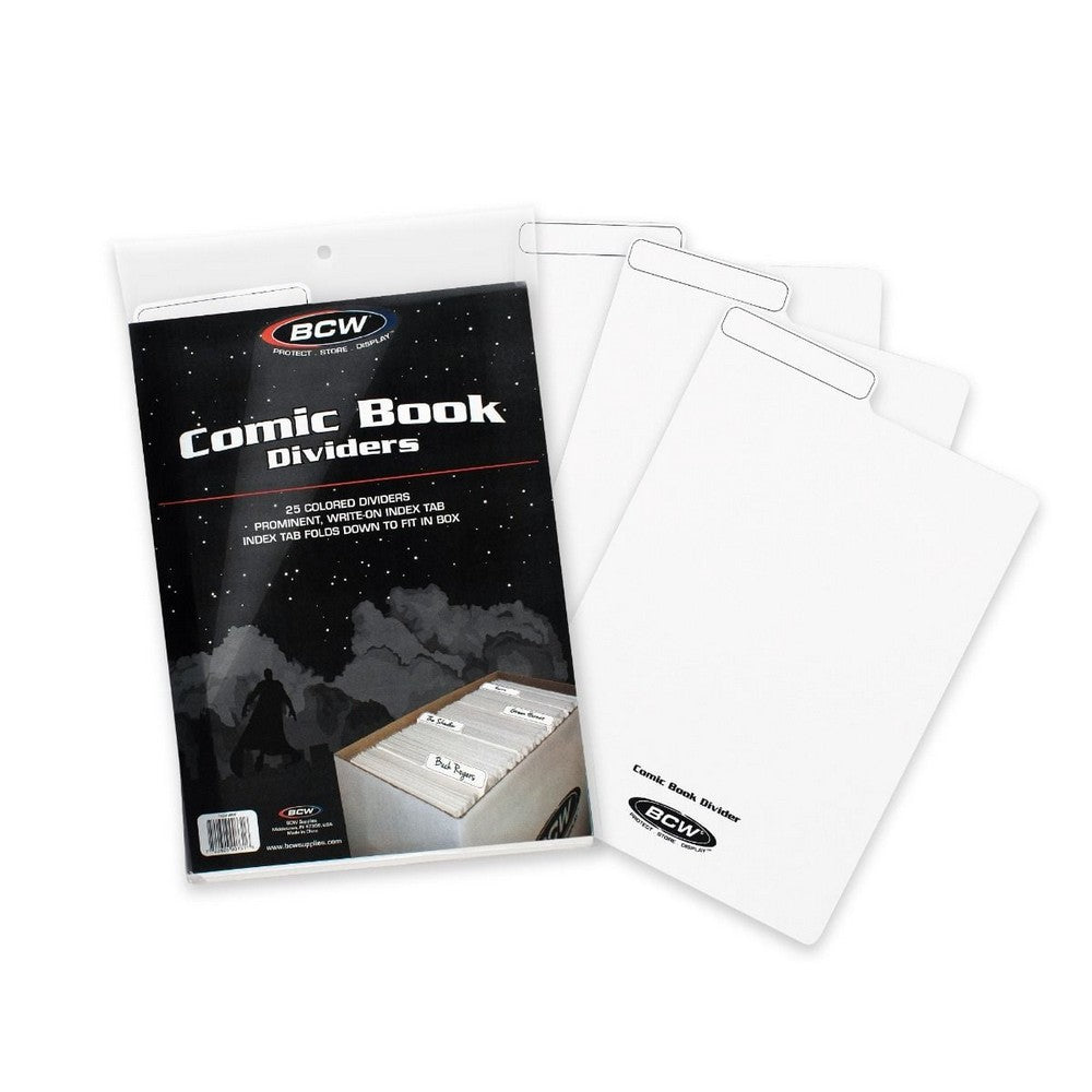 BCW - Comic Dividers - White