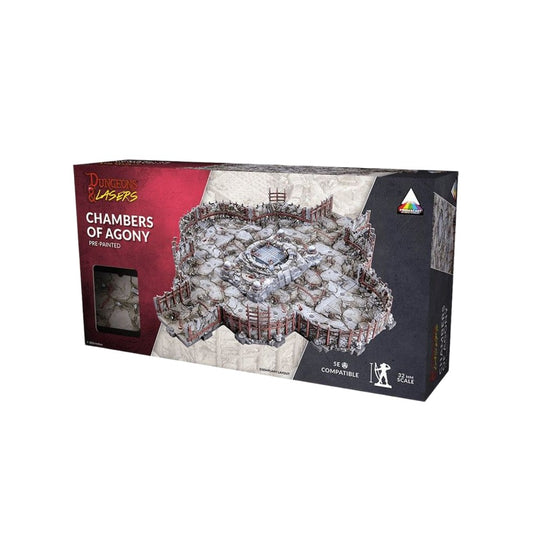 Dungeons & Lasers: PrismaCast Pre-Painted Terrain - Chambers Of Agony: Pre-Painted