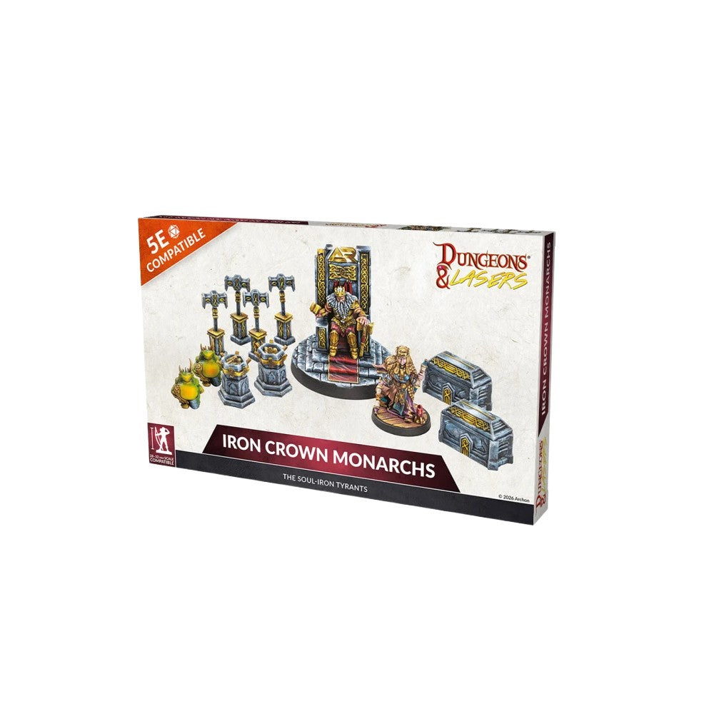 Dungeons & Lasers: Miniatures - Iron Crown Monarchs
