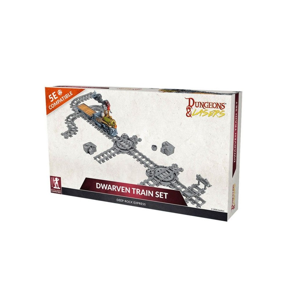 Dungeons & Lasers: Miniatures - Dwarven Train Set