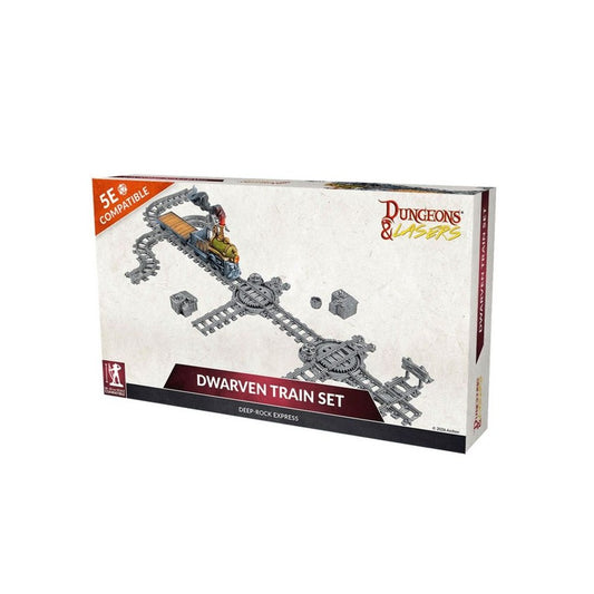 Dungeons & Lasers: Miniatures - Dwarven Train Set