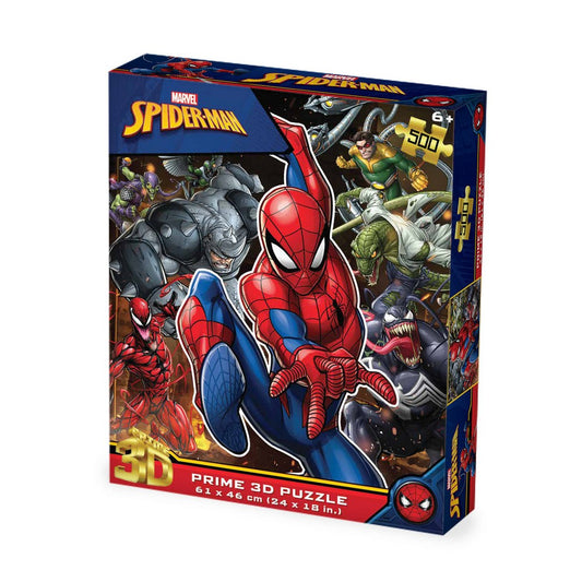 Prime 3D Puzzles - Marvel - Spider-man - 500pc