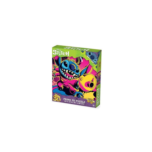 Prime 3D Puzzles - Disney - Stitch - 500pc