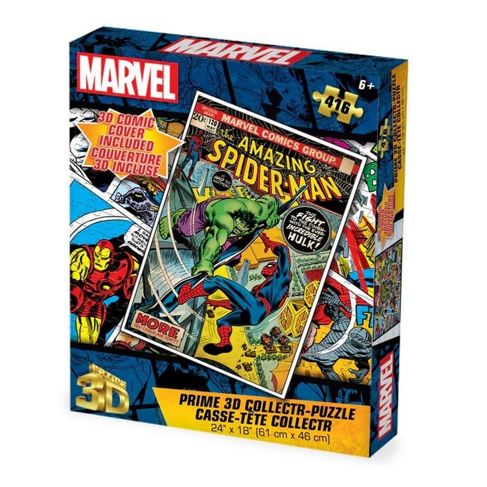 Prime 3D Puzzles - Collectr - Marvel - Marvel Comic Book - 416pc