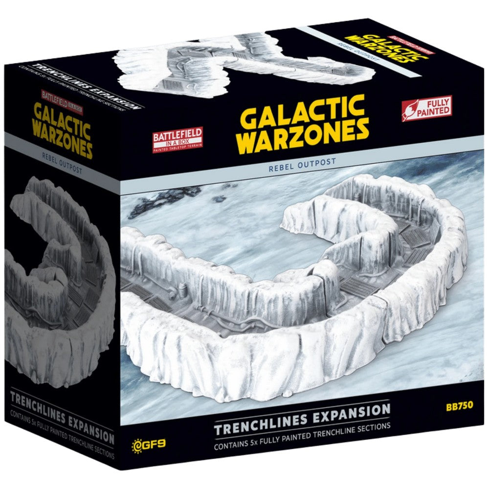 Battlefield in a Box: Galactic Warzones: Rebel Outpost - Trenchlines Expansion