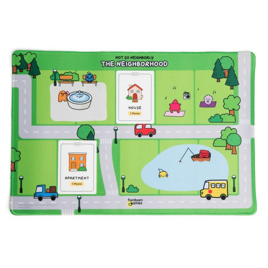 Not So Neighborly Playmats