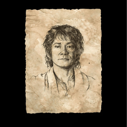 WETA - The Hobbit Trilogy - Art Print - Portrait of Bilbo Baggins