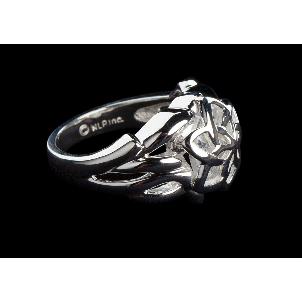 WETA - The Lord of the Rings Trilogy - The Ring of Galadriel - Sterling Silver Size 6.75