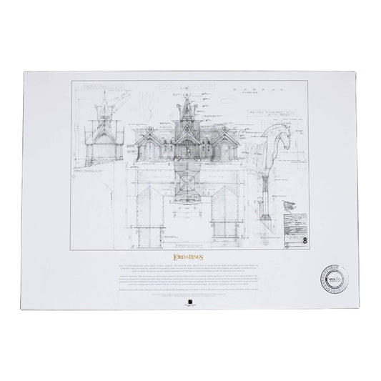 WETA - The Lord of the Rings Trilogy - Blueprint - The Stable of Edoras