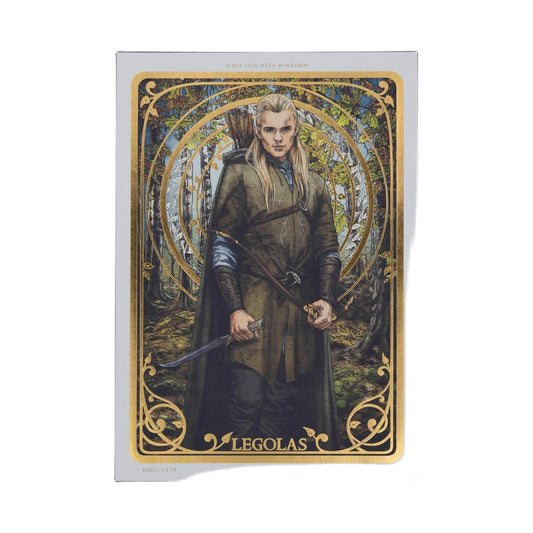 WETA - The Lord of the Rings Trilogy - Art Print-Legolas Art Card (A5)