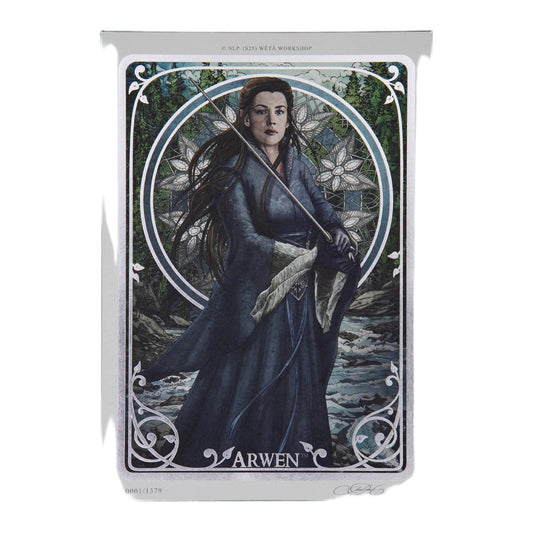 WETA - The Lord of the Rings Trilogy - Art Print-Arwen Art Card (A5)