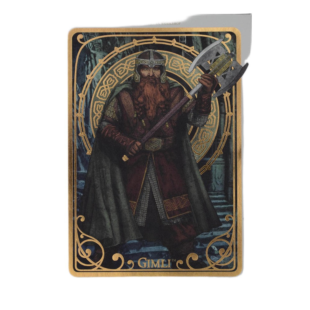 WETA - The Lord of the Rings Trilogy - Art Print-Gimli Art Card (A5)