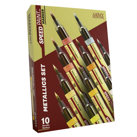 Army Painter - Speedpaint - Speedpaint Marker Metallics Set