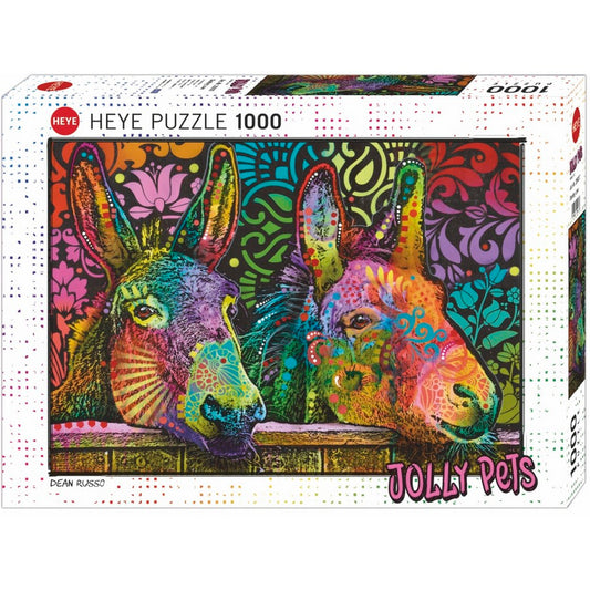 Puzzle - Heye - Jolly Pets Donkey Love NSF 1000pc