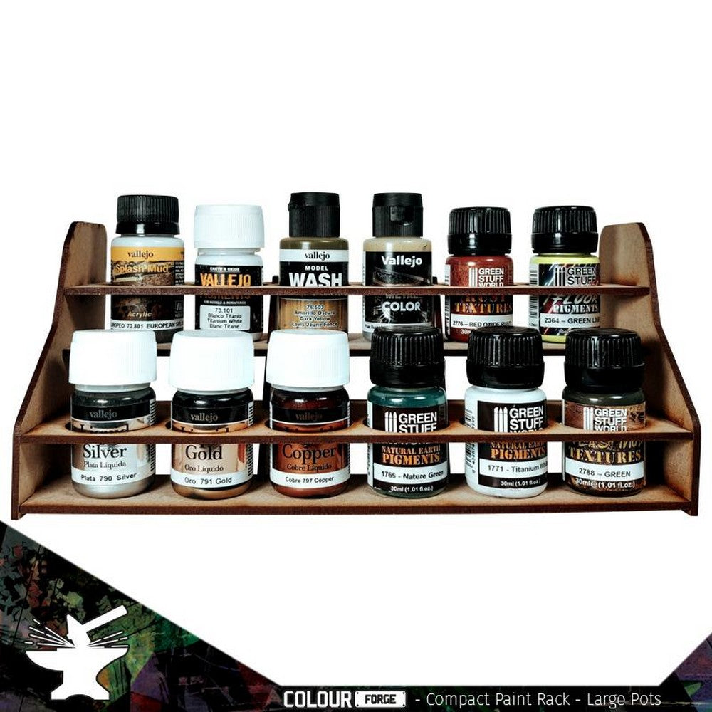 The War Hub - Compact Paint Rack (Large Pots 30ml-40ml)