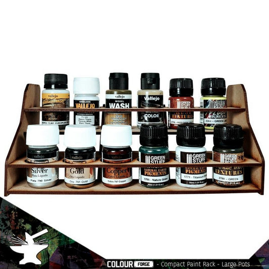 The War Hub - Compact Paint Rack (Large Pots 30ml-40ml)